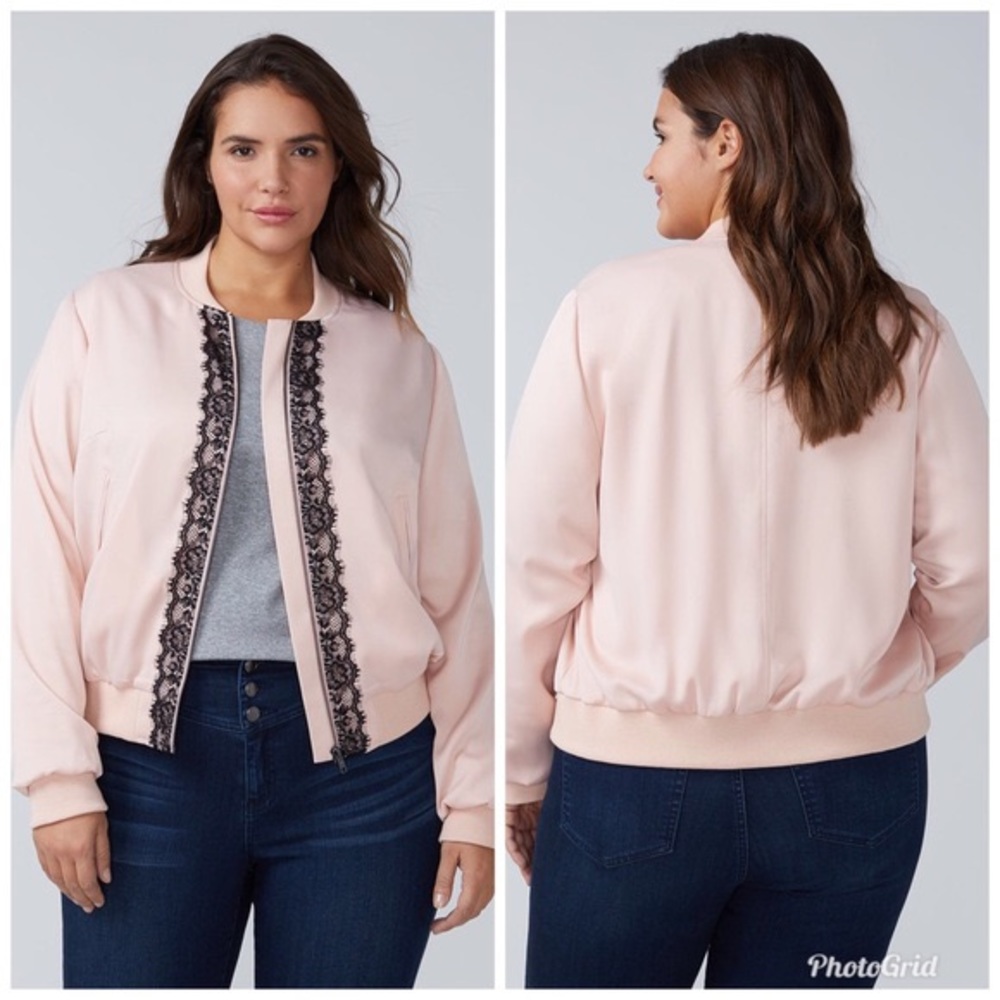 Lane Bryant bomber jacket